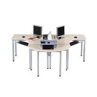 Tabouret assise bois, réglable par vérin à gaz - Image 2