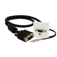 Plastron VGA + Audio Stéréo Femelle / Male 10 m - Image principale