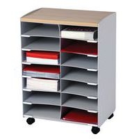 Désserte mobile à tiroirs et à cases Paperflow - Image 2