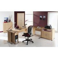 Armoire portes battantes Alpha coloris hêtre - Image principale