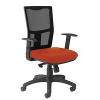 Fauteuil Ritz accoudoir réglable dossier résille noire - Manutan Expert - Image 4