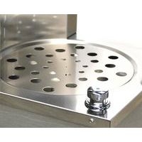 Grille inox  pose-carafes pour fontaine à eau froide - Image principale