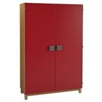 Armoire Lana portes rouge - Manutan Expert - Image principale