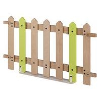 Portillon 7 lattes Lili - montants coloris vert - Image 4