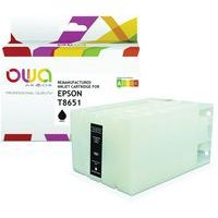 Cartouche d'encre remanufacturée Epson T8651 - Noir - Image principale