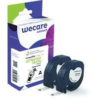 Cassette de ruban pour étiqueteuse Dymo - 12 mm - Lot de 2 - Wecare - Image principale
