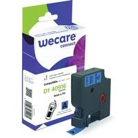 Cassette pour étiqueteuse Dymo D1 - 9 mm - Noir/Bleu - Image principale