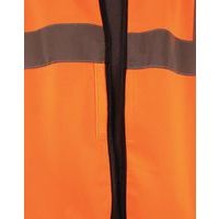 Gilet haute visibilité Orange taille M - Manutan - Image 5