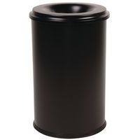Poubelle antifeu Manutan - 20 L à 110 L - Noir ou Gris - Manutan Expert - Image 3