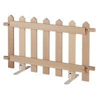 Barrière 7 lattes Lili - montants coloris hêtre - Image 3