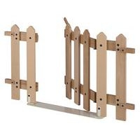 Portillon 7 lattes Lili - montants coloris bleu turquoise - Image 2