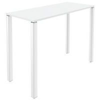 Table de réunion haute 140x80 Lounge 4 pieds Simmob - Image 4