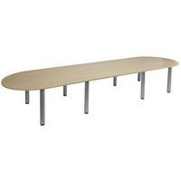 Table Ovale Conseil 4, 6 ou 8 pieds tube - Image 5