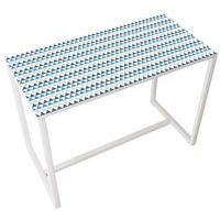 Table de réunion haute  6 personnes coloris Décor - Manutan Expert - Image 8