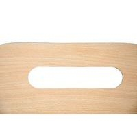 Chaise Servil 4 pieds T5 - hêtre/gris - Image 3