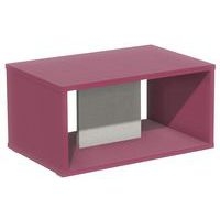 Table basse Identité sur patins Argent/Fuschia - Image principale