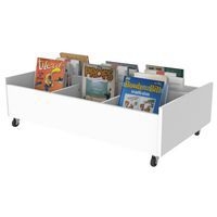 Bac gigogne Ellipse blanc sur roulettes - Manutan Expert - Image 2