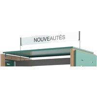 Signalétique frontale Ellipse plexiglas - Manutan Expert - Image 3