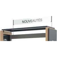 Signalétique frontale Ellipse plexiglas - Manutan Expert - Image 2