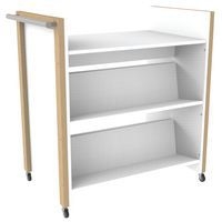 Chariot à livres Ellipse structure bois - Manutan Expert - Image principale