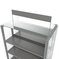 Toit de finition Ellipse en verre dépoli pour rayonnage double face - Image 2