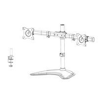 Support de bureau à poser pour 2 écrans - Newstar - Image 4