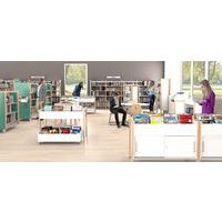 Chariot à livres Ellipse structure bois - Manutan Expert - Image 4