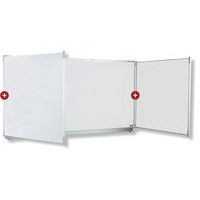 Panneau central pour tableau triptyque Classic émaillé e3 blanc 1,20 x 1,80 m - Image 3