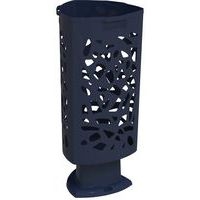 Poubelle Vienne polyéthylène - marine 5004 - Image principale