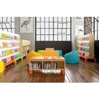 Caisson présentoir double face Confetti - orange - Image 4