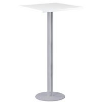 Mange-debout Roxane piètement 2 tubes 60x60 cm - Image principale