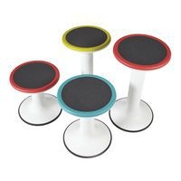 Tabouret Mogoo T2 à T7 assise noire et rouge - Image 7