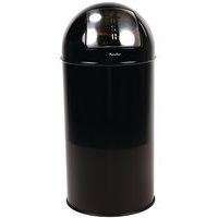 Poubelle à clapet poussoir - 40 L - Manutan - Image 5