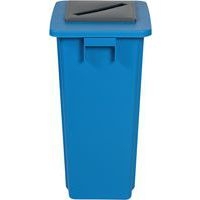 Poubelle de tri bleue - Papier - 60 L - Image 3