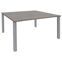 Table de réunion carrée 140x140 cm Lounge 4 pieds Simmob - Image 4