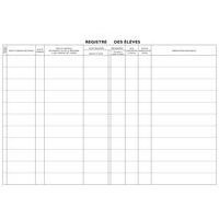 Registre matricule 200 élèves 21x29.7 cm 48 pages réf P12 - Image 2