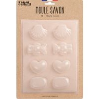 Lot 8 moules à petits savons fantaisie - Image principale
