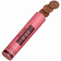 Lot de 96 Étui à monnaie en Papier - pièces de 0,05euros 50pcs/tube - Image principale