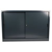 Armoire à monter porte coulissante - Basse - L 160 cm - Manutan Expert - Image 5