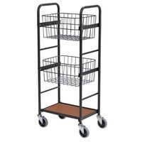 Chariot 2 paniers et 1 plateau - Capacité 100 kg - Image principale