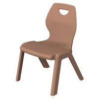 Chaise Ina en plastique moulé maternelle-Mirplay School - Image 2