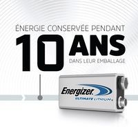 10 Pile Ultimate Lithium - 9V - Lot de 10 - Energizer - Image 4