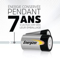 12 Pile alcaline Industrial LR20 - Lot de 12 - Energizer - Image 2
