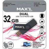Clé Duals USB 3.0 + micro USB OTG 32Go - Max'L - Image 3