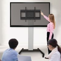 Support mobile à hauteur fixe pour écran de 42" à 100"-Conen - Image 3
