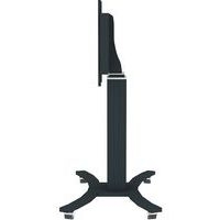 Support mobile motorisé réglable pour écran de 42" à 100" pied en C - Conen - Image 4