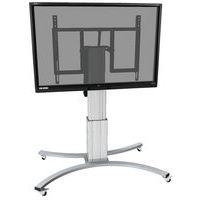 Support mobile motorisé réglable hauteur/inclinaison/collision 42" à 75" - Conen - Image principale