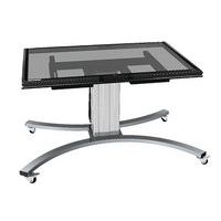 Support mobile motorisé réglable hauteur/inclinaison/collision 42" à 75" - Conen - Image 3