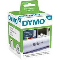 Etiquette Dymo LabelWriter Grd format Blanc (lot de 2) - Image principale