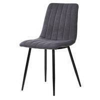 Lot de 4 chaises Xéna gris foncé - Image principale